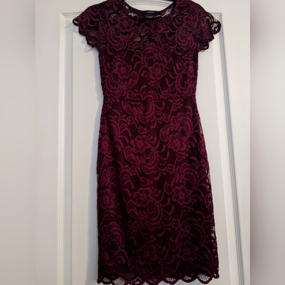 Ambiance Women's Lace Dress